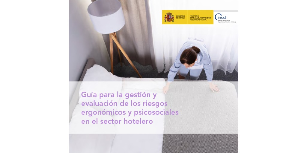 Descarga: Guía para la gestión y evaluación de los riesgos ergonómicos y psicosociales en el sector hotelero